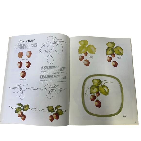 'Porcelain Painting' with Jean Sadler # 203 Softcover Art Instruction Guide - Picture 4 of 4